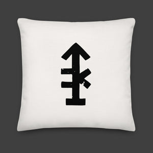 The Pussy Is The Portal — Throw Pillow