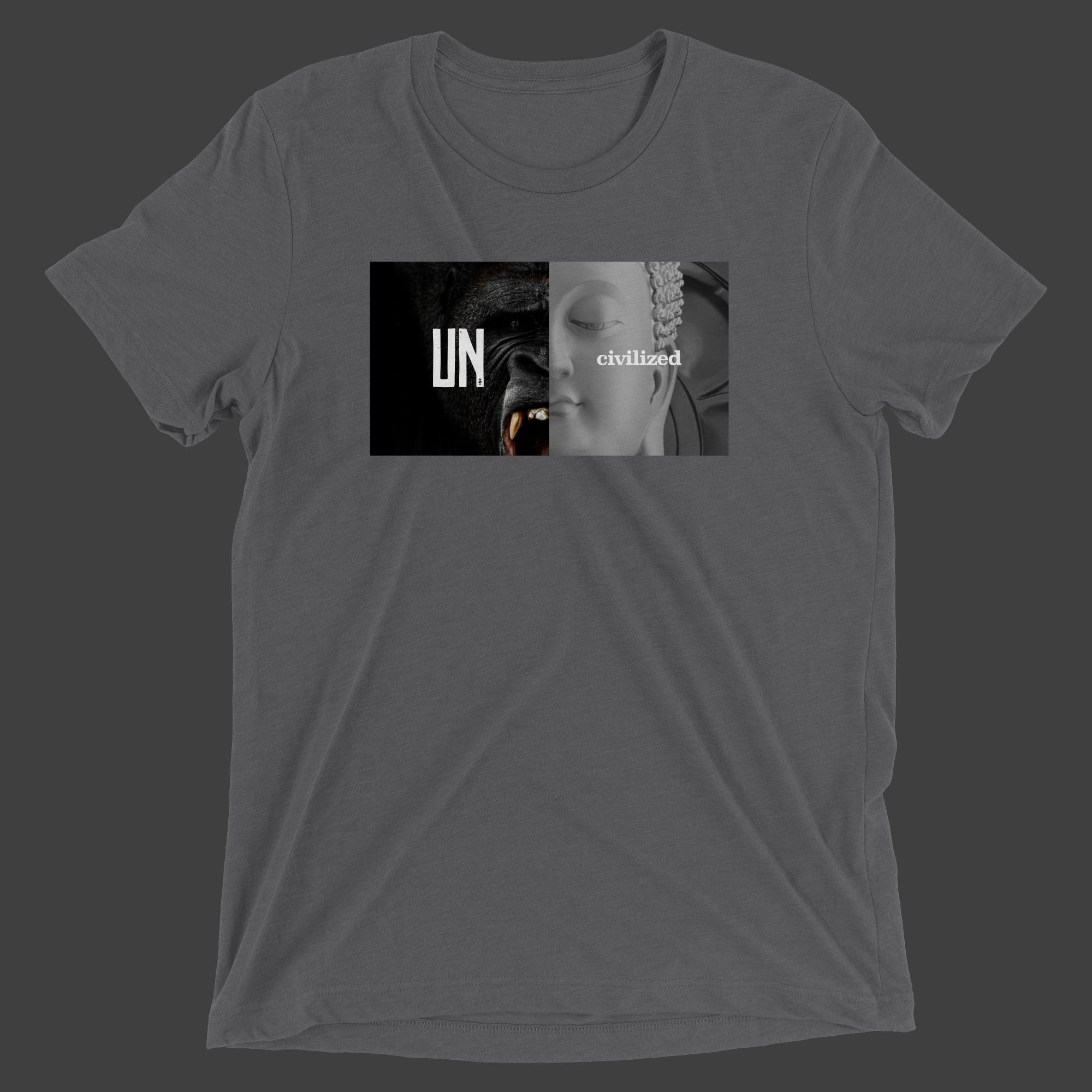Uncivilized Gorilla / Buddha T-Shirt