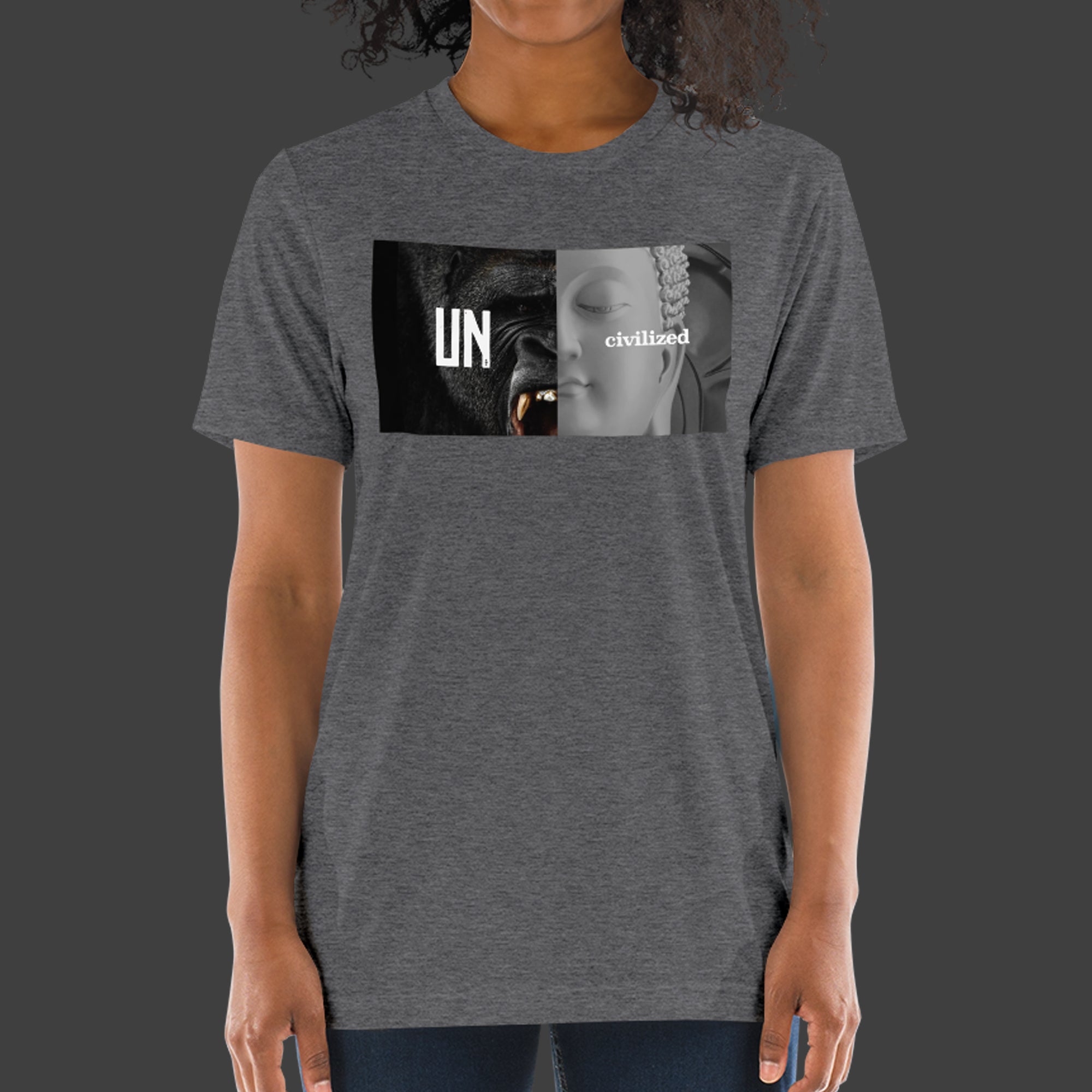 Uncivilized Gorilla / Buddha T-Shirt