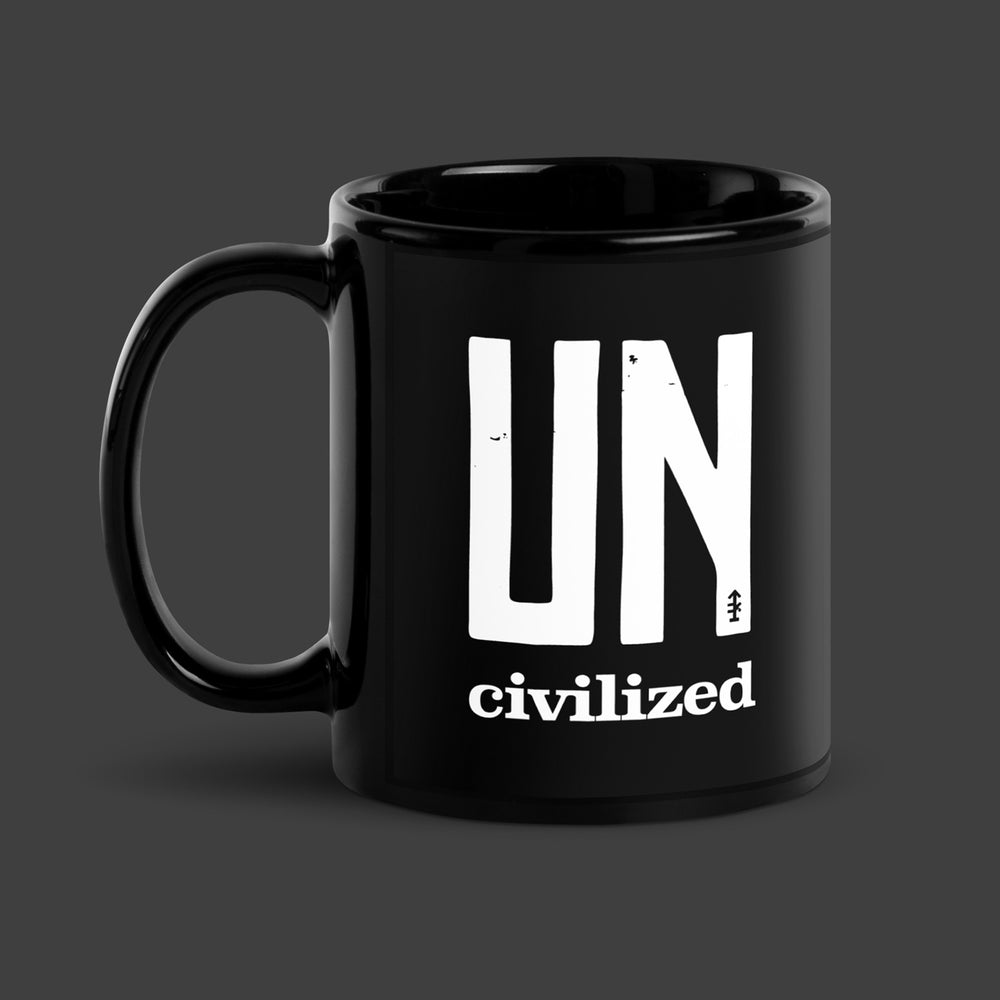 Black UNcivilized Mug