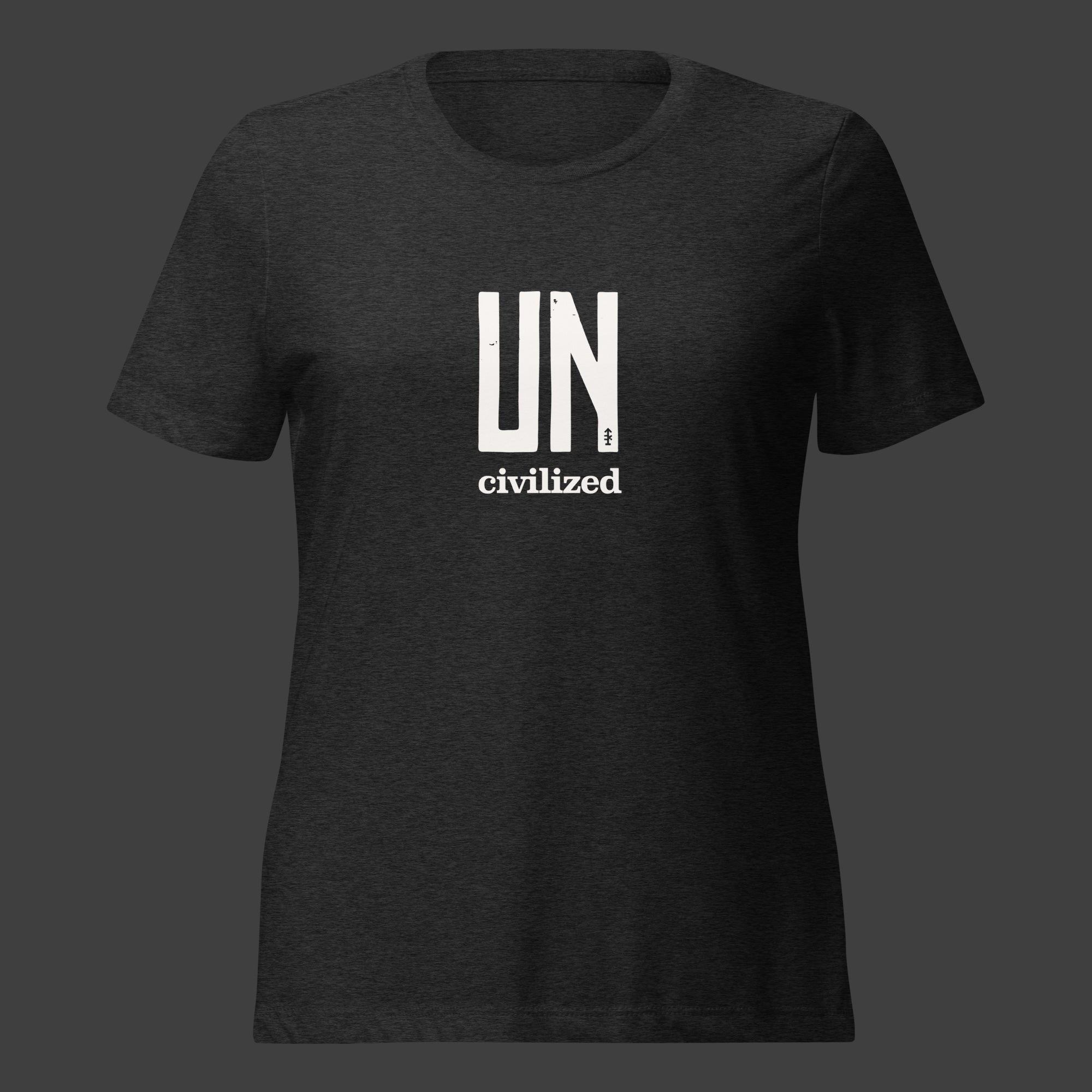 Women's UNcivilized T-Shirt (Black)